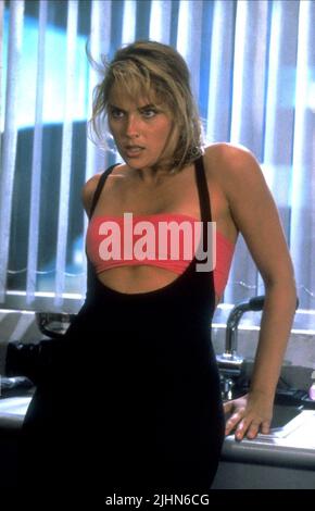 SHARON STONE, TOTAL RECALL, 1990 Stock Photo