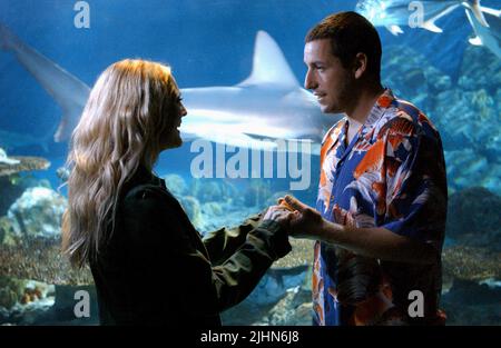 DREW BARRYMORE, ADAM SANDLER, 50 FIRST DATES, 2004 Stock Photo