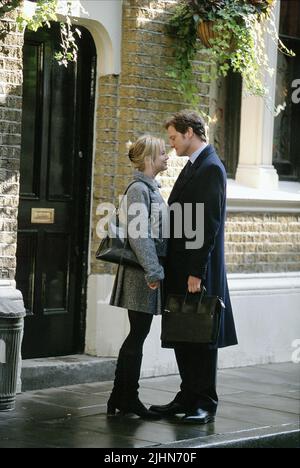 RENEE ZELLWEGER, COLIN FIRTH, BRIDGET JONES: THE EDGE OF REASON, 2004 Stock Photo