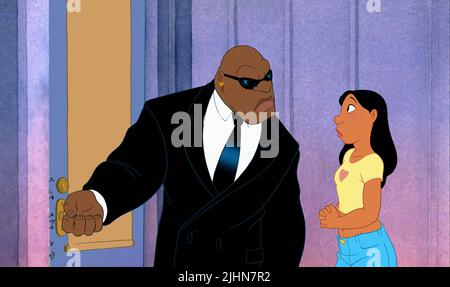 COBRA BUBBLES, NANI, LILO and STITCH, 2002 Stock Photo