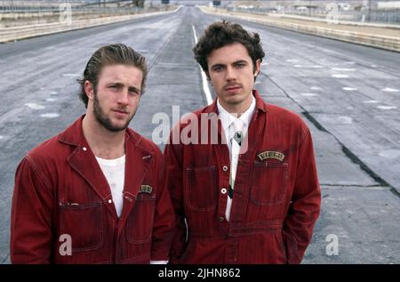 SCOTT CAAN, CASEY AFFLECK, OCEAN'S ELEVEN, 2001 Stock Photo