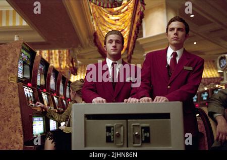 SCOTT CAAN, CASEY AFFLECK, OCEAN'S ELEVEN, 2001 Stock Photo