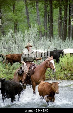 KEVIN COSTNER, OPEN RANGE, 2003 Stock Photo