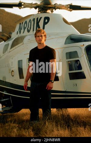 PAUL WALKER, THE FAST AND THE FURIOUS, 2001 Stock Photo