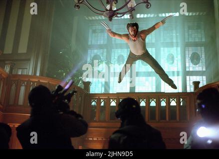 HUGH JACKMAN, X-MEN 2, 2003 Stock Photo