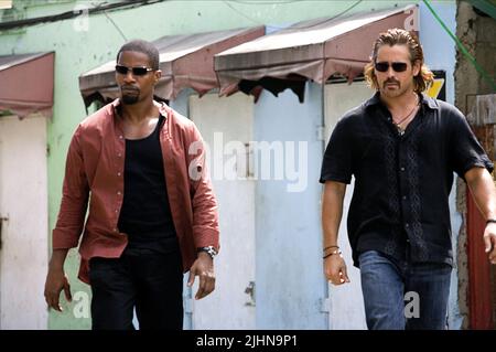 JAMIE FOXX, COLIN FARRELL, MIAMI VICE, 2006 Stock Photo