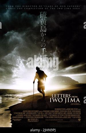 KEN WATANABE POSTER, LETTERS FROM IWO JIMA, 2006 Stock Photo