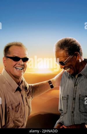 JACK NICHOLSON, MORGAN FREEMAN, THE BUCKET LIST, 2007 Stock Photo