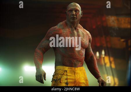DAVE BAUTISTA, GUARDIANS OF THE GALAXY, 2014 Stock Photo