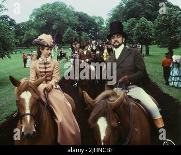 LESLEY-ANNE DOWN, SEAN CONNERY, THE FIRST GREAT TRAIN ROBBERY, 1979 Stock Photo