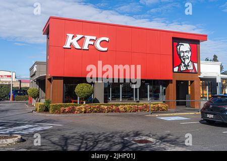 20 July 2022. KFC Drive Thru restaurant, Adelaide, Australia Stock Photo