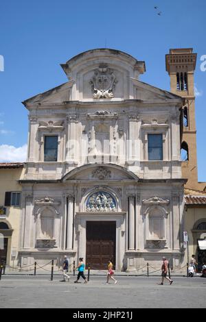 Chiesa di San Salvatore in Ognissanti Florence Italy Stock Photo