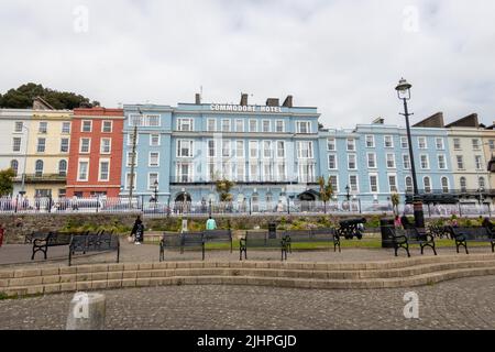 Commodore Hotel, Cobh (Queenstown), Ireland Stock Photo