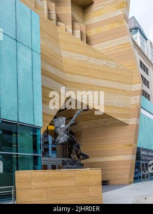 The exterior of The James Museum of Western & Wildlife Art in St Petersburg FLorida USA Stock Photo