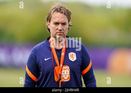 STOCKPORT, UNITED KINGDOM - JULY 20: Arvid Smit of the Netherlands during a Training Session of Netherlands Women at Stockport County Training Centre on July 20, 2022 in Stockport, United Kingdom. (Photo by Joris Verwijst/Orange Pictures) Stock Photo