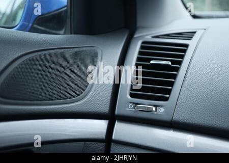 car air conditioner grid pane, Stock Photo