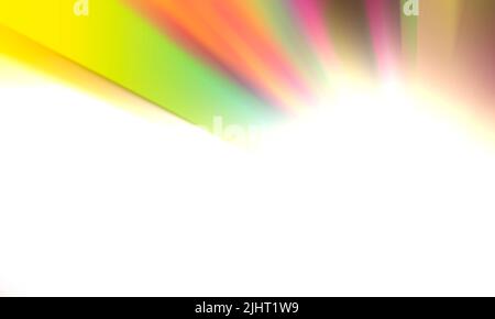 Simple abstract orange and yellow color background - stock illustration Stock Photo