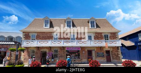 Unionville, Markham, Toronto, Ontario, 10 July, 2022: Scenic travel destination Unionville village and old town in Markham Ontario Stock Photo