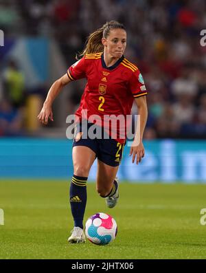 Spain's Ona Batlle during the UEFA Women's Euro 2022 Quarter Final match at the Brighton & Hove Community Stadium. Picture date: Wednesday July 20, 2022. Stock Photo