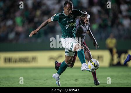 Goiania, Brazil. 20th July, 2022. GO - Goiania - 07/20/2022 - BRAZILIAN A 2022, GOIAS X FLUMINENSE - Vinicius player from Goias during a match against Fluminense at Serrinha stadium for the Brazilian championship A 2022. Photo: Heber Gomes/AGIF/Sipa USA Credit: Sipa USA/Alamy Live News Stock Photo