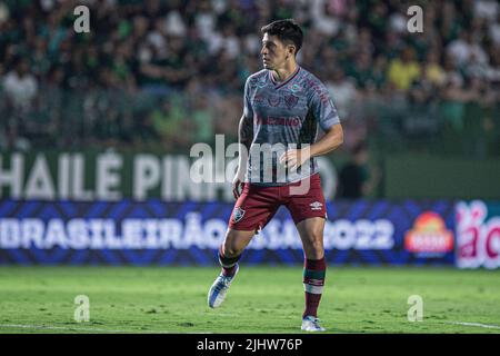 Goiania, Brazil. 20th July, 2022. GO - Goiania - 07/20/2022 - BRAZILIAN A 2022, GOIAS X FLUMINENSE - Cano player of Fluminense during a match against Goias at Serrinha stadium for the Brazilian championship A 2022. Photo: Isabela Azine/AGIF/Sipa USA Credit: Sipa USA/Alamy Live News Stock Photo