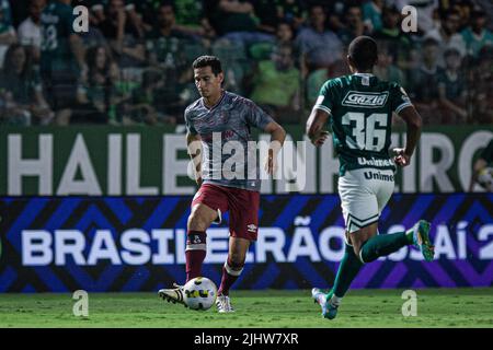 Goiania, Brazil. 20th July, 2022. GO - Goiania - 07/20/2022 - BRAZILIAN A 2022, GOIAS X FLUMINENSE - PH Ganso Fluminense player during a match against Goias at Serrinha stadium for the Brazilian championship A 2022. Photo: Isabela Azine/AGIF/Sipa USA Credit: Sipa USA/Alamy Live News Stock Photo