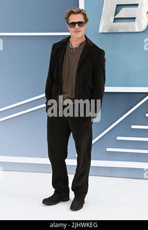 London, UK. 20th July, 2022. Brad Pitt at the Bullet Train UK Special Screening, on March 29, 2022 in Leicester Square, London, UK. Photo by Stuart Hardy/ABACAPRESS.COM Credit: Abaca Press/Alamy Live News Stock Photo