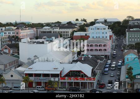 Amazing Nassau City, The Bahamas Stock Photo