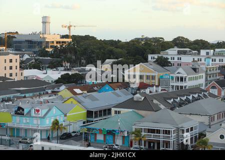 Amazing Nassau City, The Bahamas Stock Photo