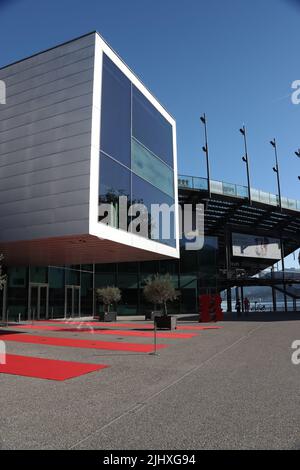 Austria,Bregenz. The largest sea stage theater in the world. Opera ...
