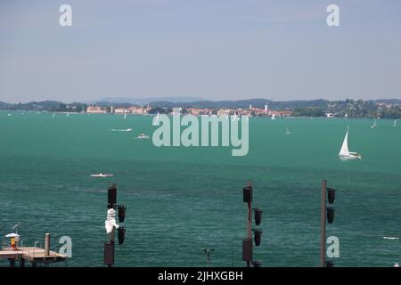 Austria,Bregenz. The largest sea stage theater in the world. Opera ...