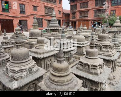 Swayambhunath (monkey temple) Kathmandu, Nepal Stock Photo