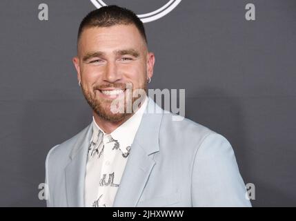 Los Angeles, USA. 20th July, 2022. Travis Kelce arrives at the 2022 ESPYs  held at the Dolby Theater in Hollywood, CA on Wednesday, ?July 20, 2022.  (Photo By Sthanlee B. Mirador/Sipa USA)