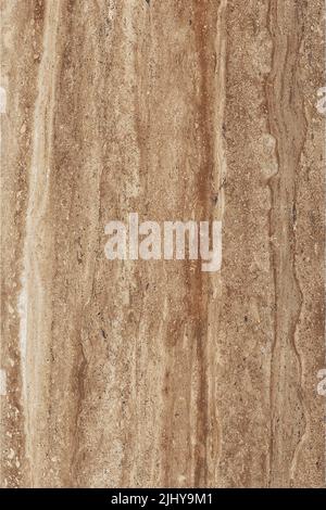 Natural stone texture top view. Brown marble, matt surface, Italian slab, granite, ivory texture, ceramic wall floor tiles. Rustic Natural porcelain Stock Photo