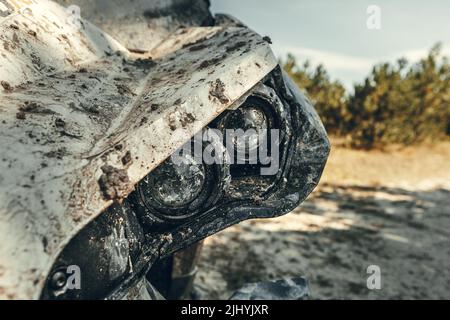 ATV lighting lights Stock Photo