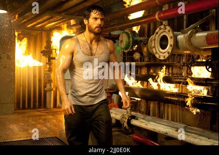 HENRY CAVILL, MAN OF STEEL, 2013 Stock Photo