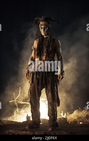 THE LONE RANGER, Johnny Depp, 2013, ph: Peter Mountain/©Walt Disney ...