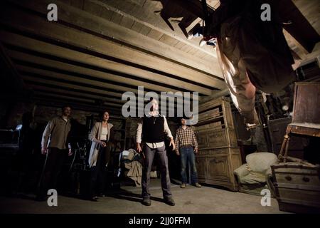 JOHN BROTHERTON, VERA FARMIGA, PATRICK WILSON, RON LIVINGSTON, THE CONJURING, 2013 Stock Photo