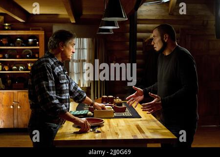 ROBERT DE NIRO, JOHN TRAVOLTA, KILLING SEASON, 2013 Stock Photo