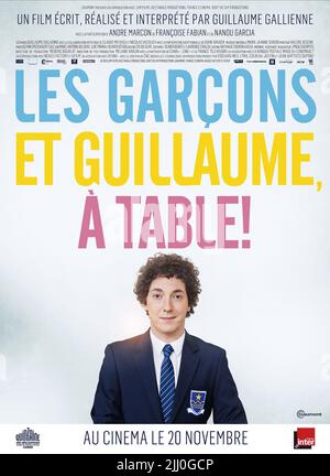 GUILLAUME GALLIENNE POSTER, ME  MYSELF AND MUM, 2013 Stock Photo