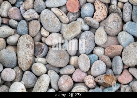 Pebbles Pathway Pattern Stock Photo