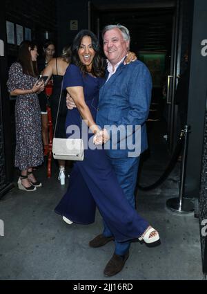 Ranvir Singh Seen Attending The ITV Summer Party At The Mandrake In London Stock Photo Alamy