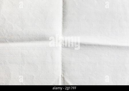 Old letter paper folded in four, texture background Stock Photo