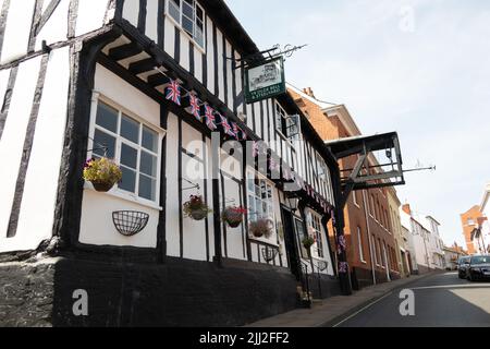 Ye Olde Bell and Steelyard at Woodbridge Suffolk England Stock Photo