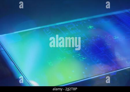 Technology electronics lcd engineering concept Stock Photo