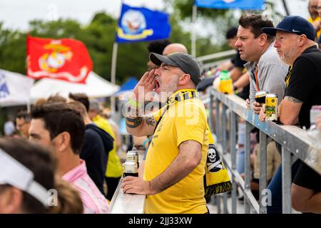 The Charleston Battery is a professional soccer team in Charleston, S.C. Stock Photo