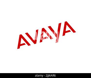 Avaya, Logo, White background Stock Photo - Alamy