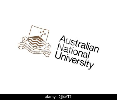 Australian National University, Logo, White background Stock Photo - Alamy