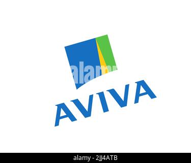 Aviva insurance company on a computer screen Stock Photo - Alamy