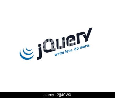 JQuery, Logo, White background Stock Photo - Alamy